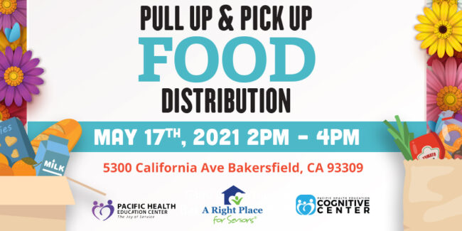 blog-image-PHEC-May17-drive Food Distribution May 17 Bakersfield CA Pull up Pick up