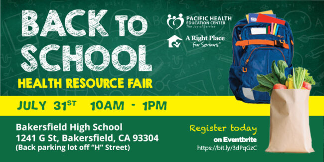 Back to School Health Resource Fair Pull-up Pickup Food Bakersfield Back to School Health Resource Fair Pull-up Pickup Food Bakersfield
